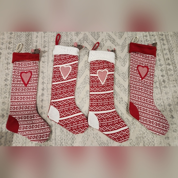 Four Christmas Stockings - Picture 1 of 2